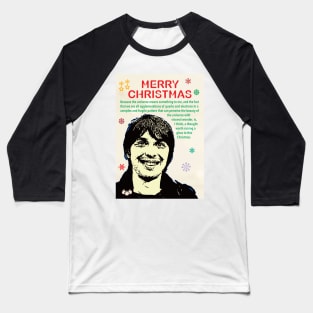 Atheist Christmas with Brian Cox Baseball T-Shirt